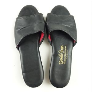 Daniel Green Women Dormie Slide Sandals Black R8S8